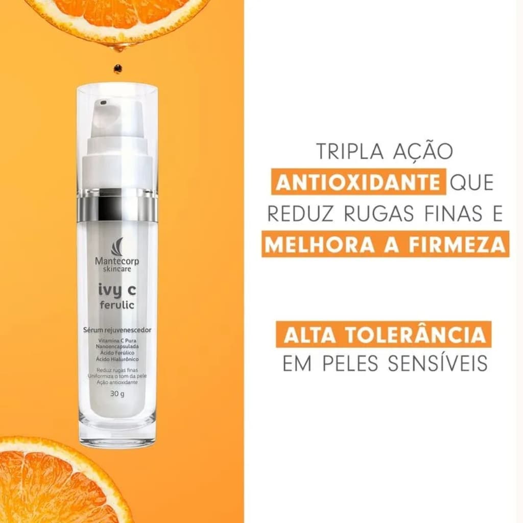 Sérum Rejuvenescedor Ivy C Ferulic com Vitamina E – 30g