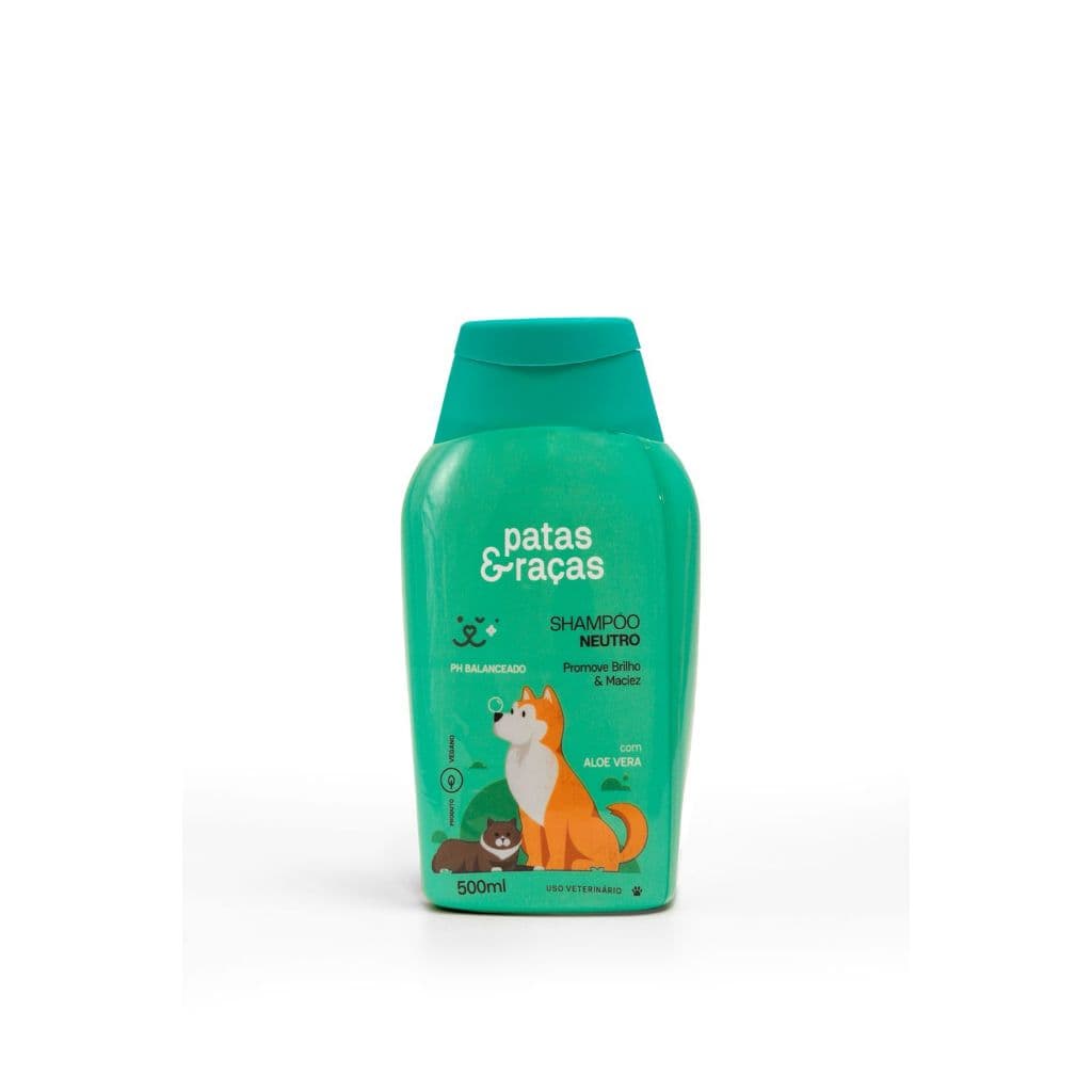 Shampoo para Pets 500ML Patas e Raças