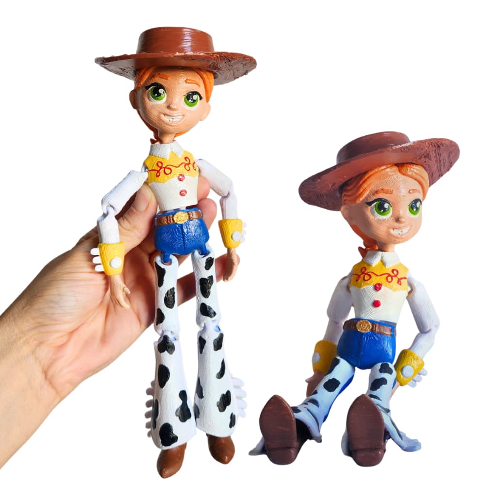 Boneca articulada Jessie  Cowgirl brinquedo Toy Story  woody