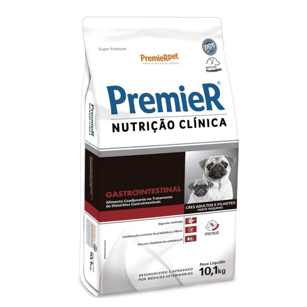Ração Premier Cães Cachorro Nutrição Clínica Gastrointestinal 10,1kg Adulto Porte Grande