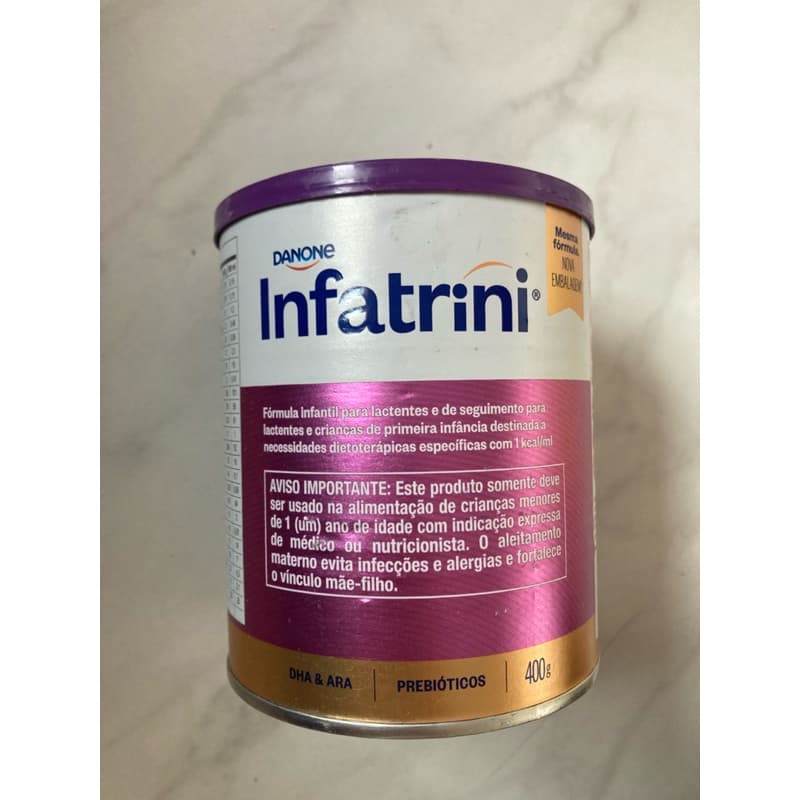 Fórmula Infantrini 400g Danone fórmula infantil para ganho de peso