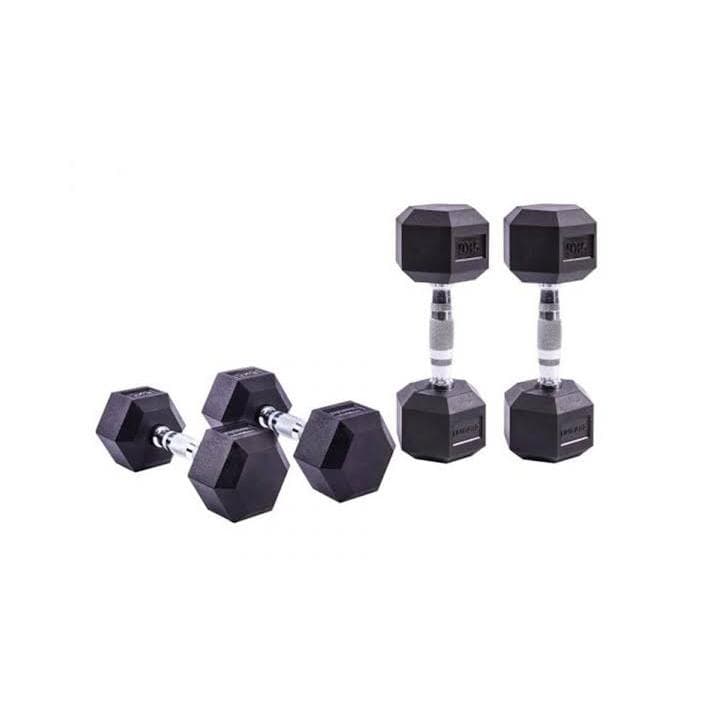 kit Halter Hexagonal — Peso de Qualidade para Treinos de Força e Resistência