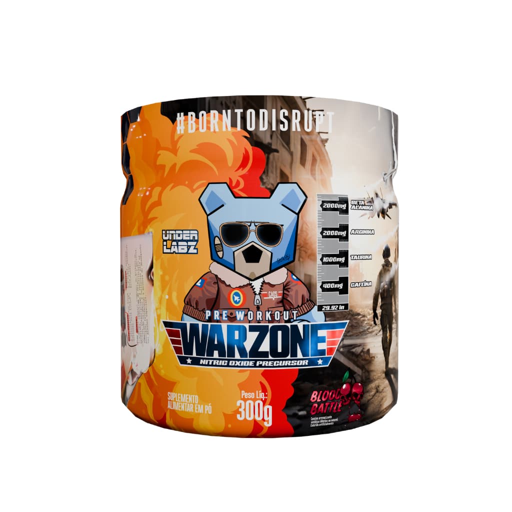 Pré-Treino Warzone – Energia Extrema com Pump Matrix | Under Labz