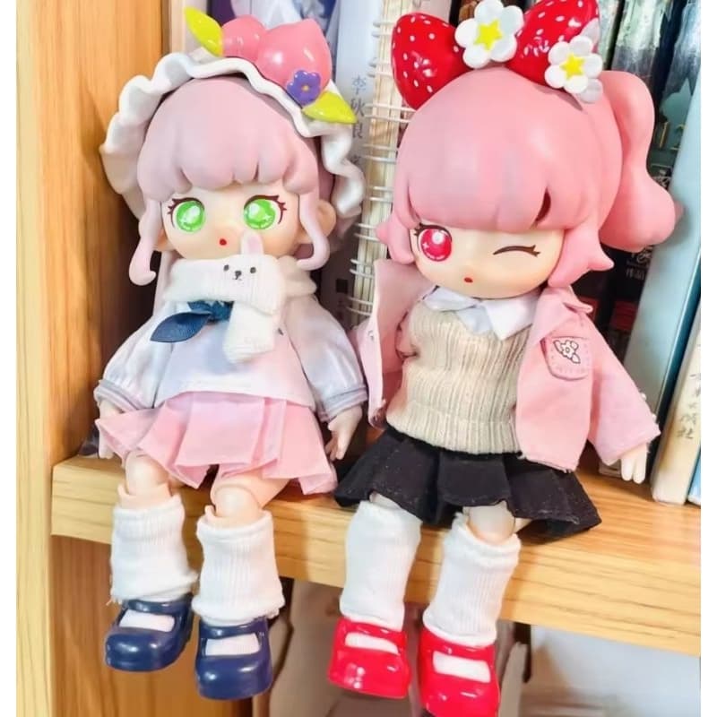 Boneca articulada bjd obitsu ob11 caixa cega kawaii
