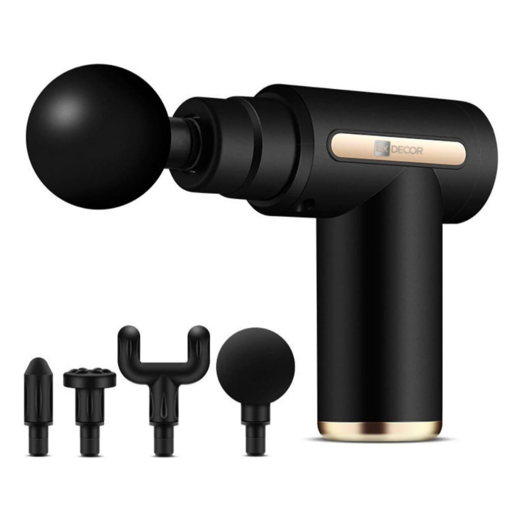 Pistola Massageador Elétrico Tratamento Muscular Massagem Profissional EX Decor