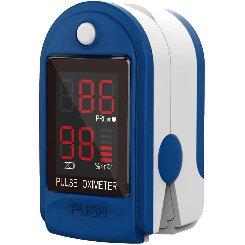 Oxímetro De Dedo Medidor Saturação Oled Digital Indicador Oxigênio No Sangue Medicina Cuidado