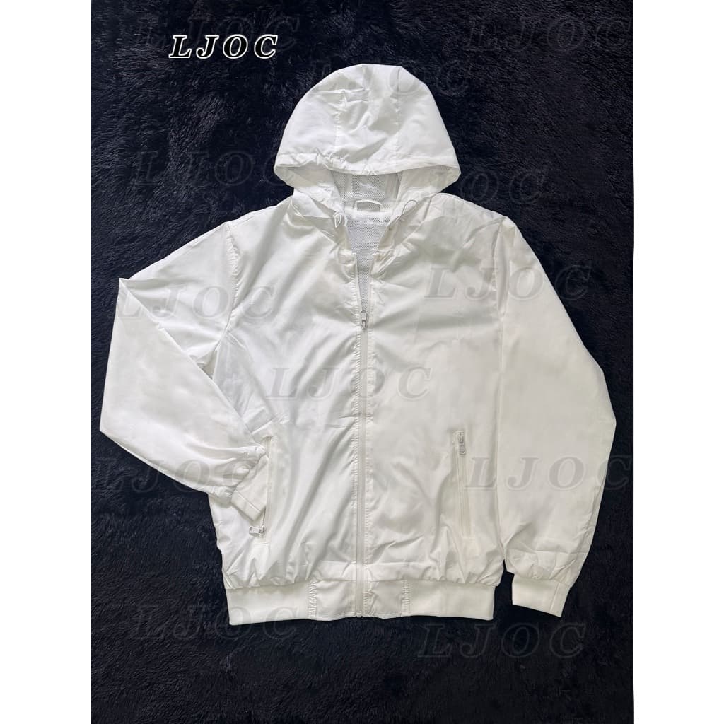 Importada Jaqueta Corta Vento Masculina Leve Repelente à Água Bolso Capuz Forrado Treino Corrida Conforto Estilo Casual