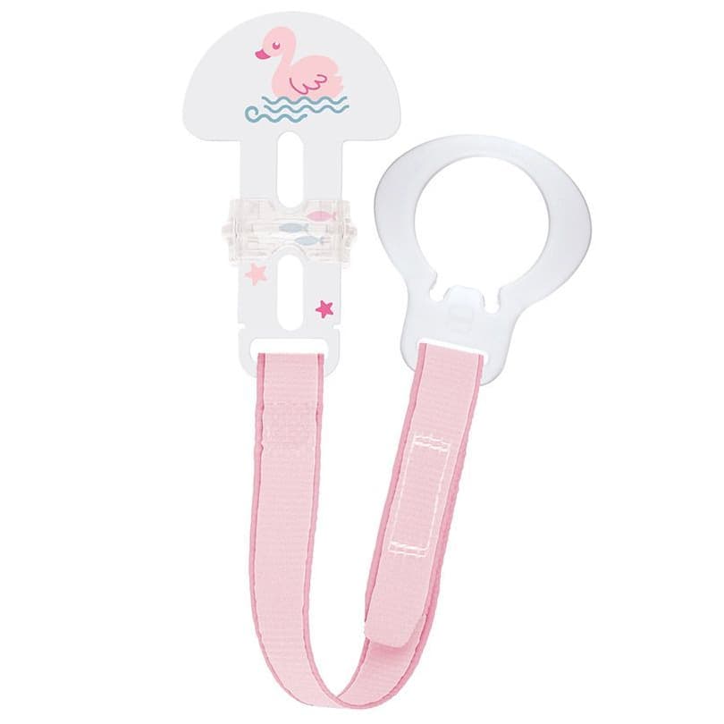 Prendedor De Chupeta Mam Clip 0m+ Rosa
