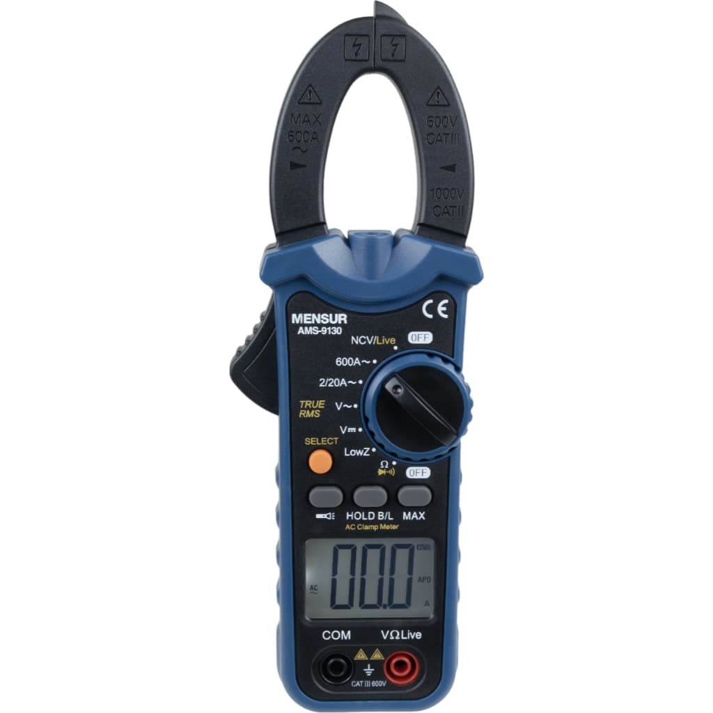 ALICATE AMPERÍMETRO DIGITAL MENSUR AMS-9130
