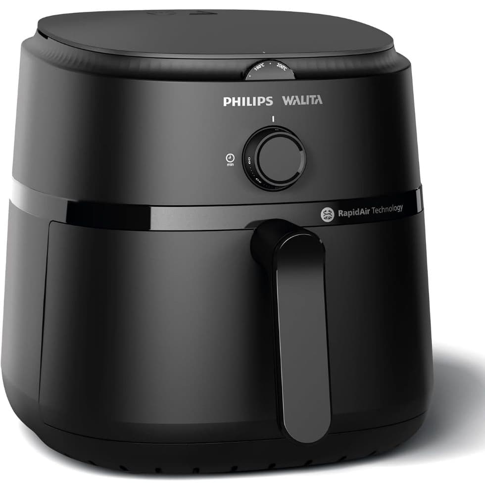 Fritadeira Air Fryer Philips Walita 6,2L Sem Óleo Série 1000XL NA130 Grande