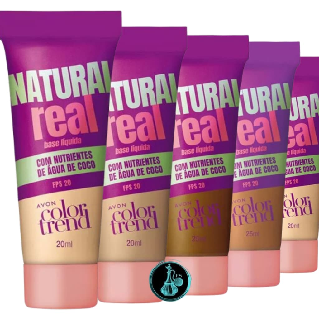 Base Líquida Matte Real 20ml Avon
