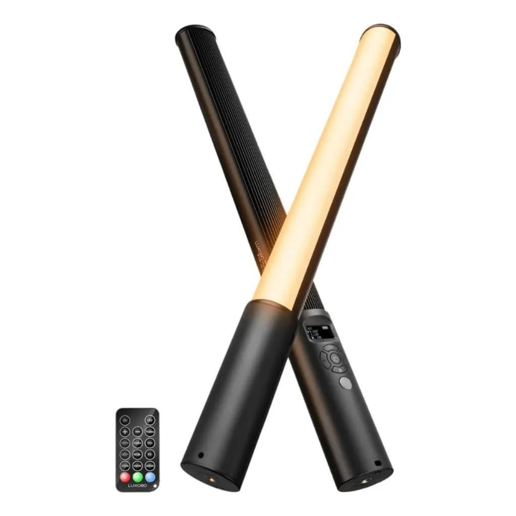 Bastão de Luz Portátil RGB Luxceo P400 – Luz de Vídeo com Controle – Ideal para Fotografia e Filmagem