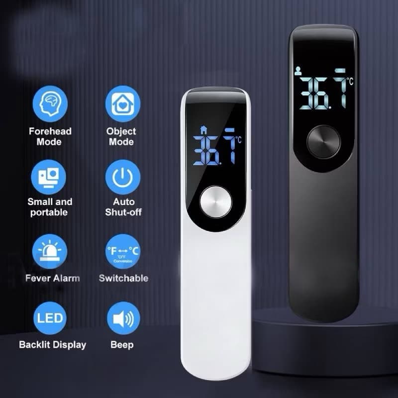 Termômetro de testa Sem Encostar Infravermelho Digital Portátil Crianças bebes temperatura febre-envio rápido