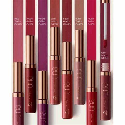 Batom Líquido Matte Intransferível Natura Una Original – Escolha a Cor