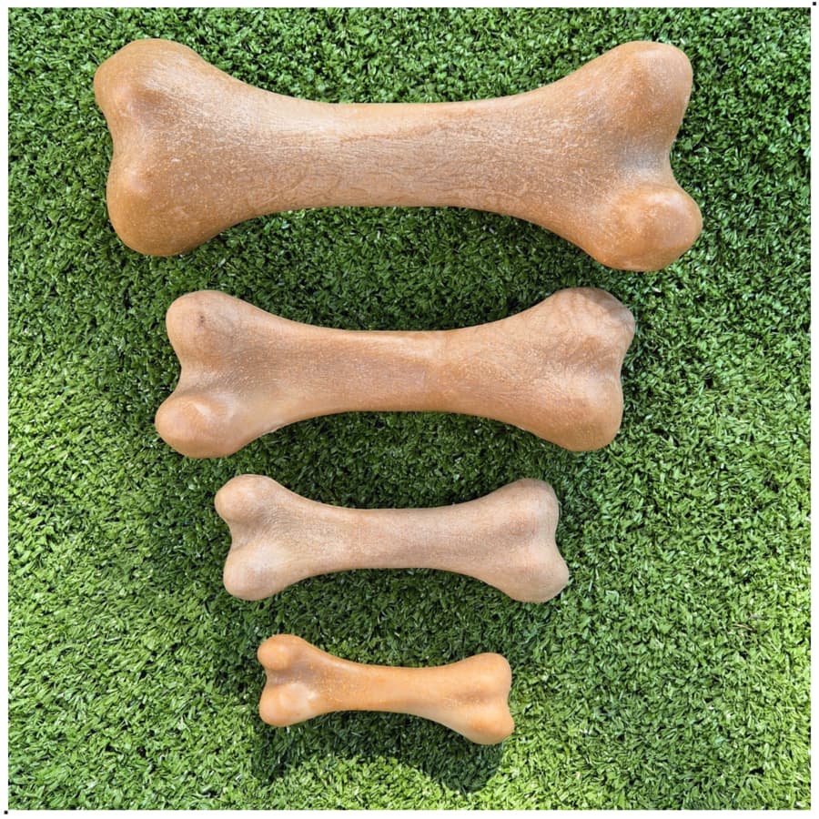 Brinquedo de Cachorro Pet Osso Mordedor Fibra De Coco Natural P/M/G Dura Pet's