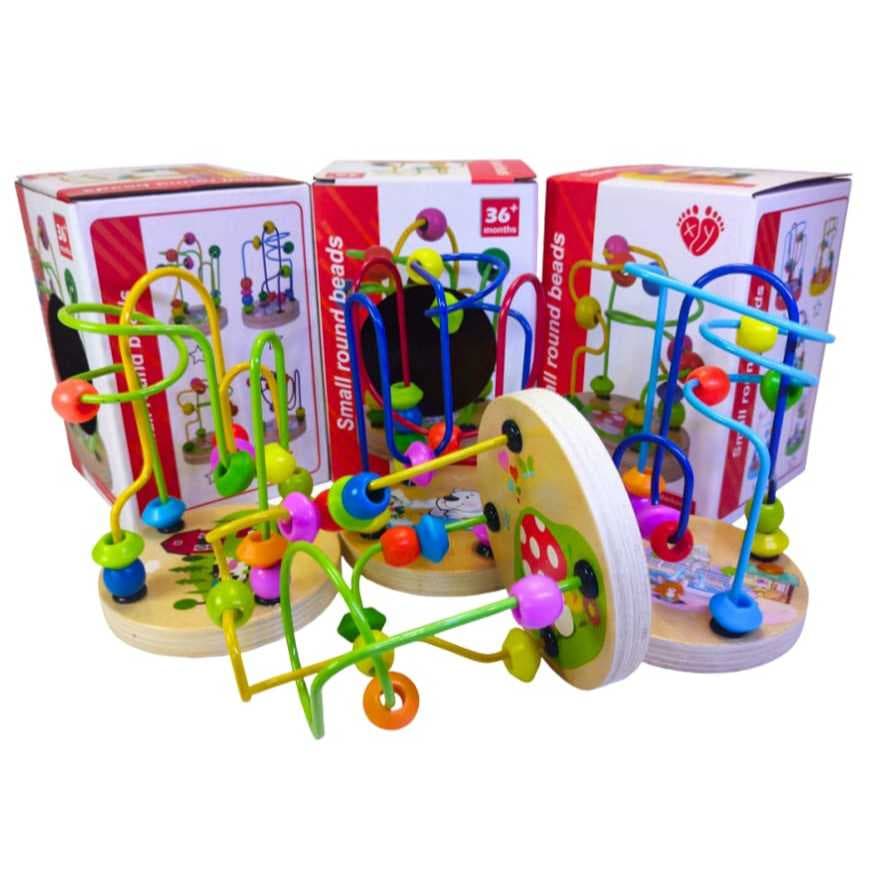 Brinquedo Pedagógico Educativo labirinto MONTESSORIANO /montanha russa/mini aramado EDUCATIVO colors