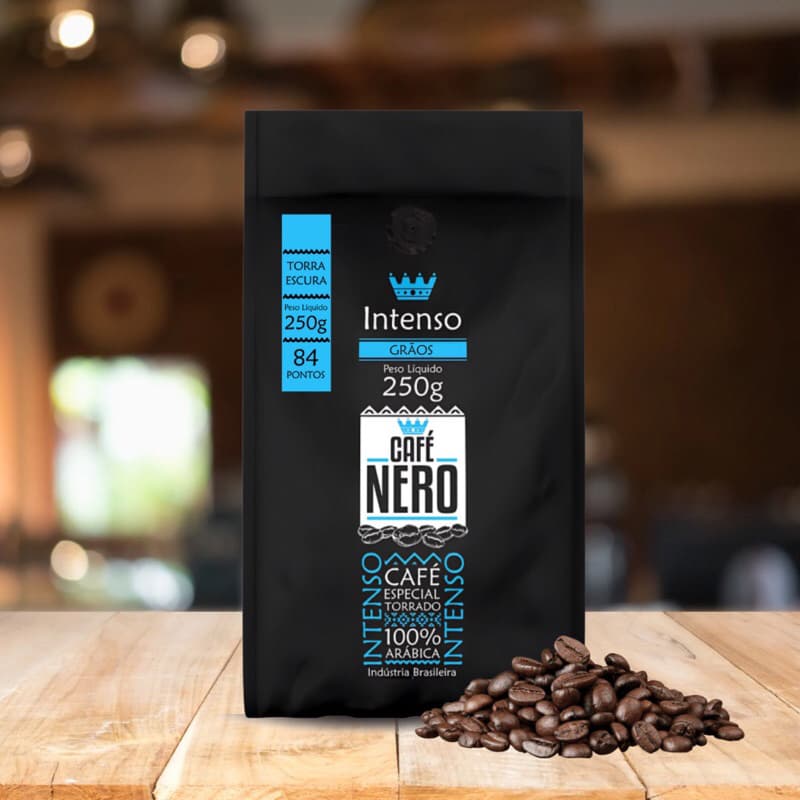 Café em Grãos Especial Nero Torrado Intenso 84 Pontos 250g