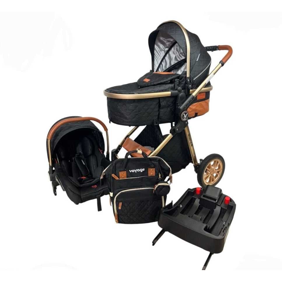 Carrinho Para Bebe Europeu 3 Em 1 Com Base isofix,Voyage molina.