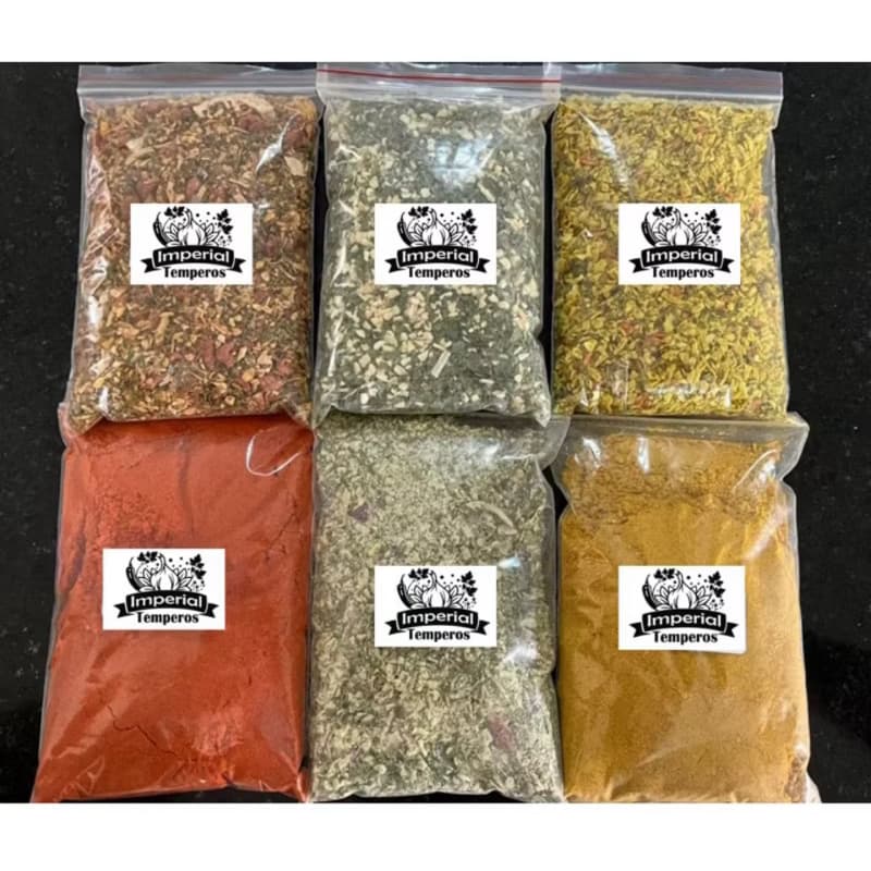 KIT 10 TEMPERO E CONDIMENTOS 30G CADA GRATIS 100G SAL PARRILLA PRA CHURRASCO