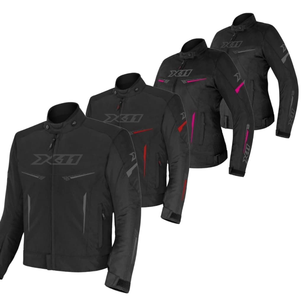 Jaqueta X11 Original Moto Motociclista Motoqueiro Guard 3 Com Proteção Feminina e Masculina