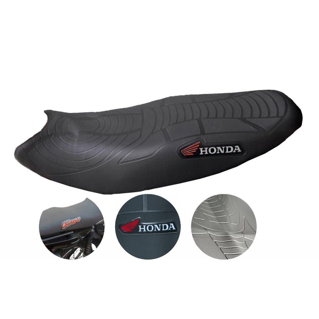 Capa Banco Moto Titan Fan Bros CG Twister YBR Honda Yamaha Emborrachada Antiderrapante