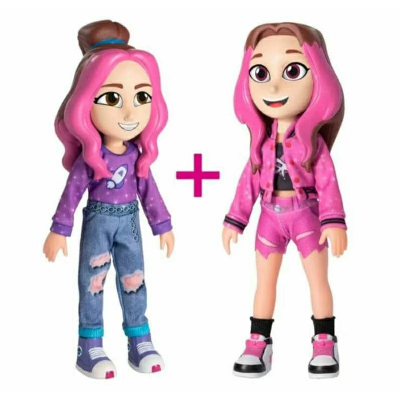 Boneca Katlen Menina YouTube  Infantil Vinil Articulada