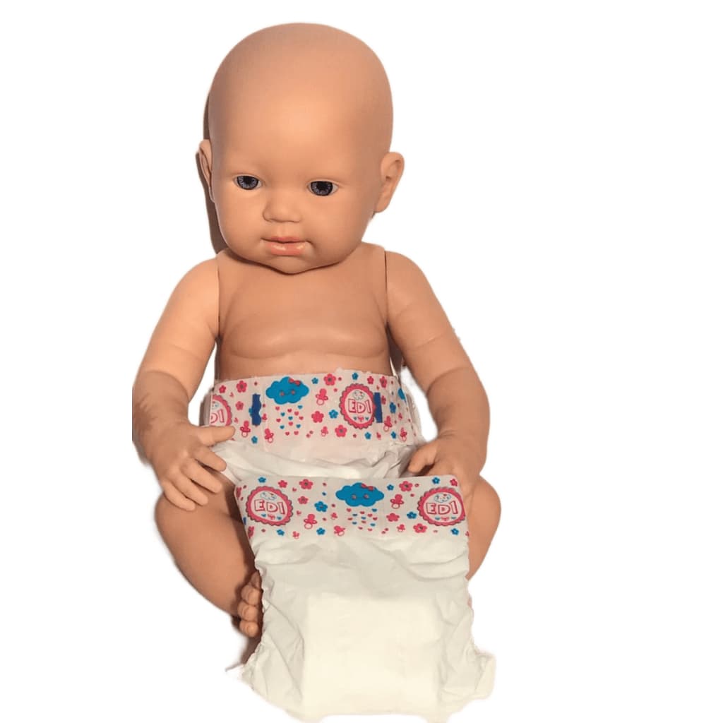 Fralda boneca reborn Recem nascida Bebe reborn grande 10 un. A30xL24cm ED1 brinquedos menina presente