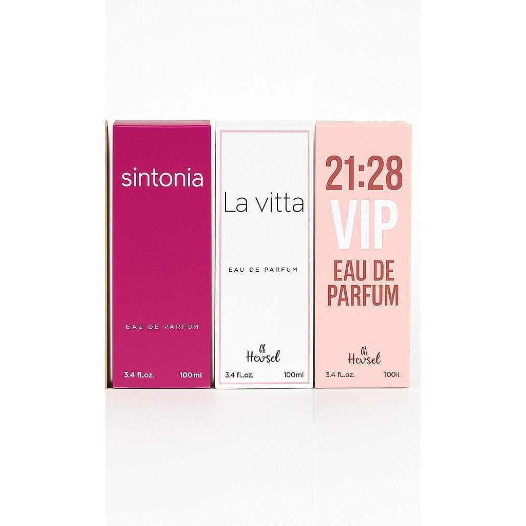 KIT 03 PERFUMES FEMININO-100ML CADA