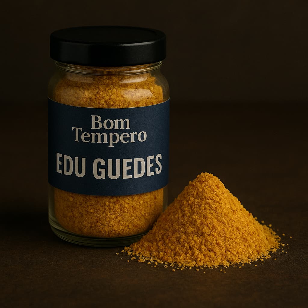 Tempero do Edu Guedes – BOM TEMPERO | Vidro 50g | Mistura Artesanal e Natural