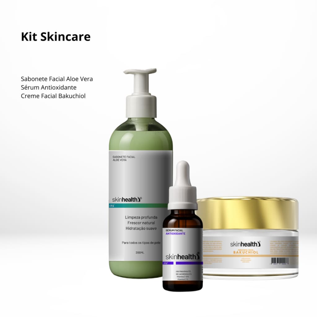 Kit de Skincare Anti Idade Skinhealth
