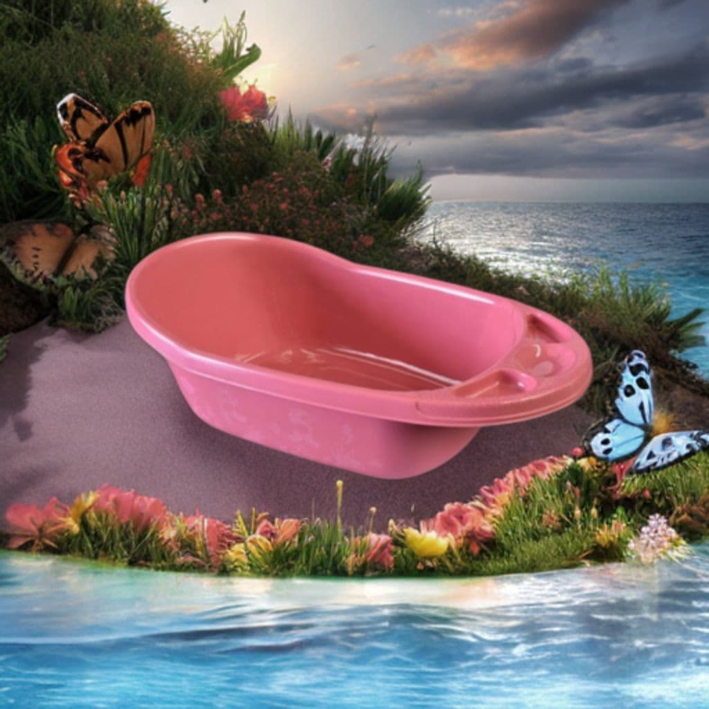 Banheira Bebe 30 litros Resistente Concept