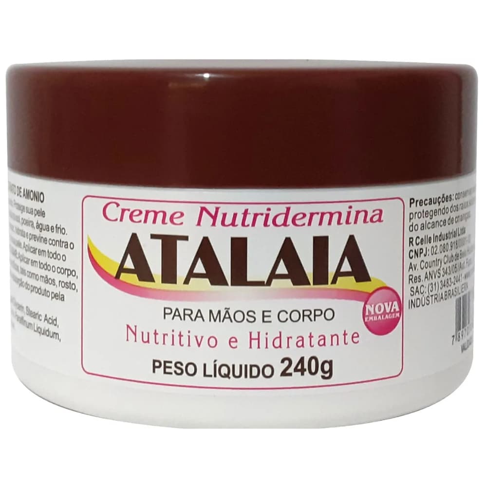 Creme Nutridermina Atalaia Hidratante Mãos e Corpo 240g