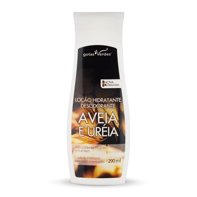 Loção Hidratante Desodorante Aveia e Uréia Gotas Verdes 280 ml