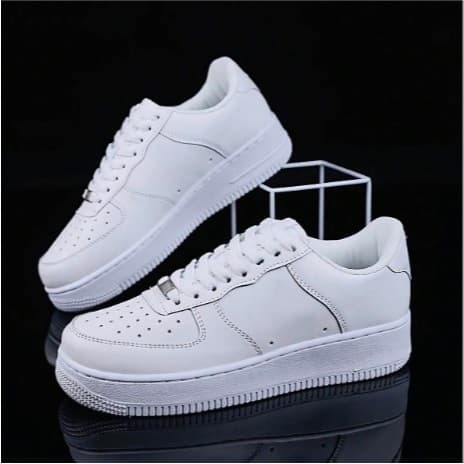 Tenis Branco Feminimo Casual Masculino Forcz Shoes confortável Envio Imediato