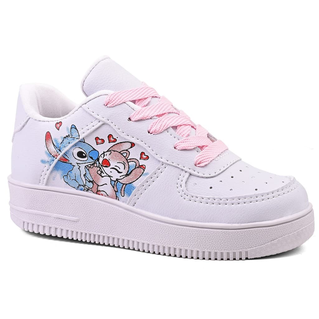 Tênis Infantil Escolar Feminino Menina Casual  Super Confortável e Macio Envio Rápido