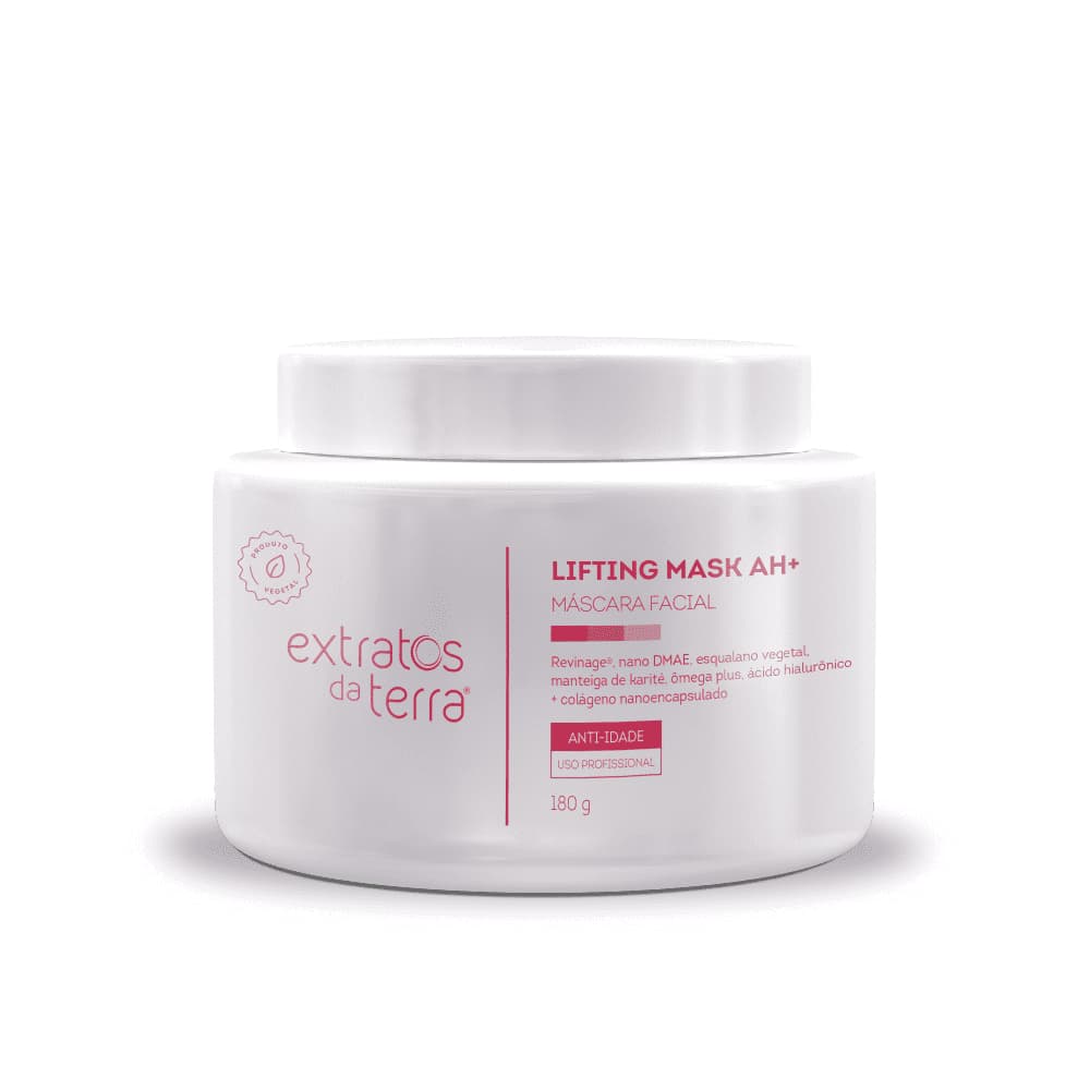Máscara Facial Uso Profissional para Tratamento Anti-idade e Peles Maduras 180g Lifting Mask Extratos da Terra