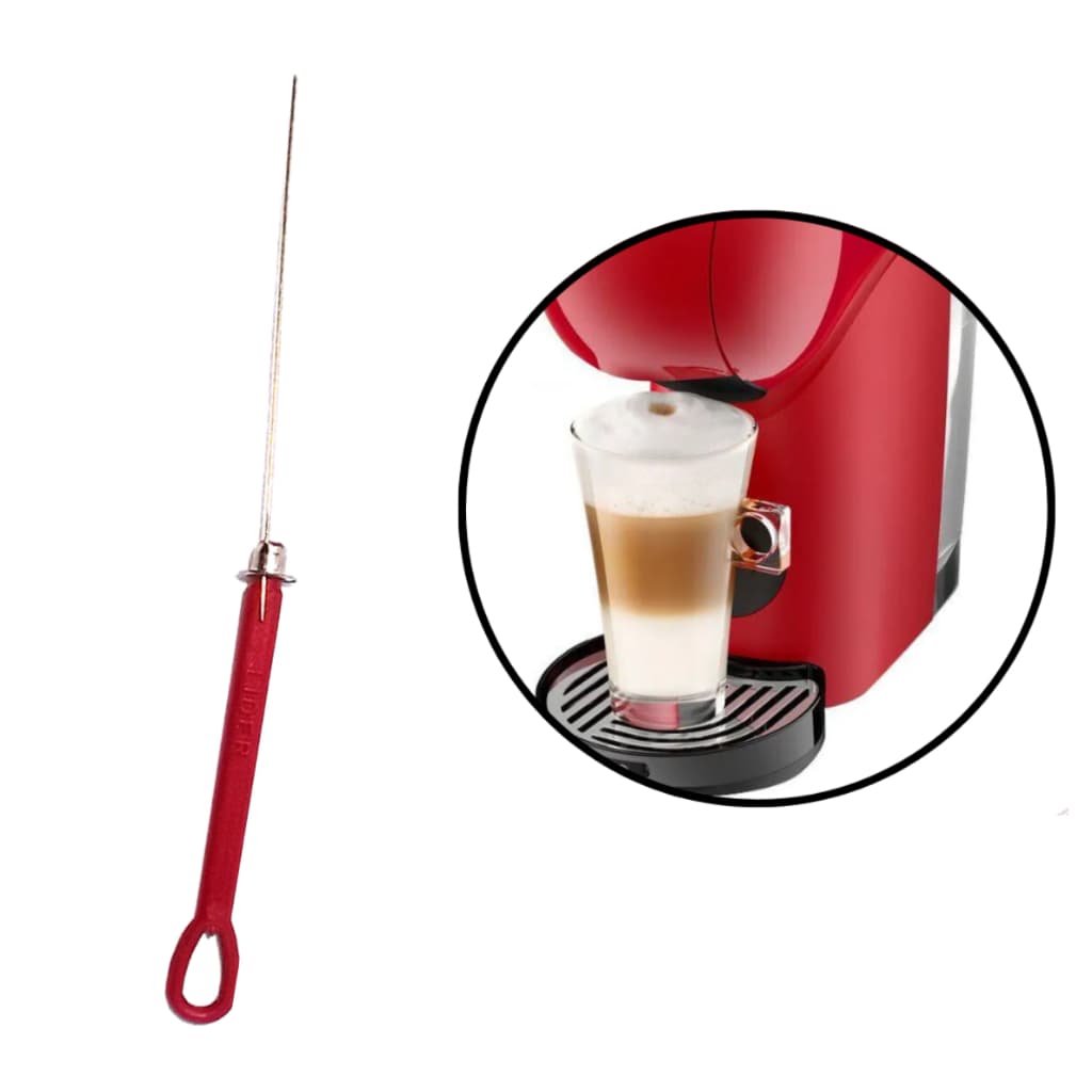 Kit 8 Agulhas de limpeza multifuncional Desobstrução de pequenos canais em cafeteiras expresso
