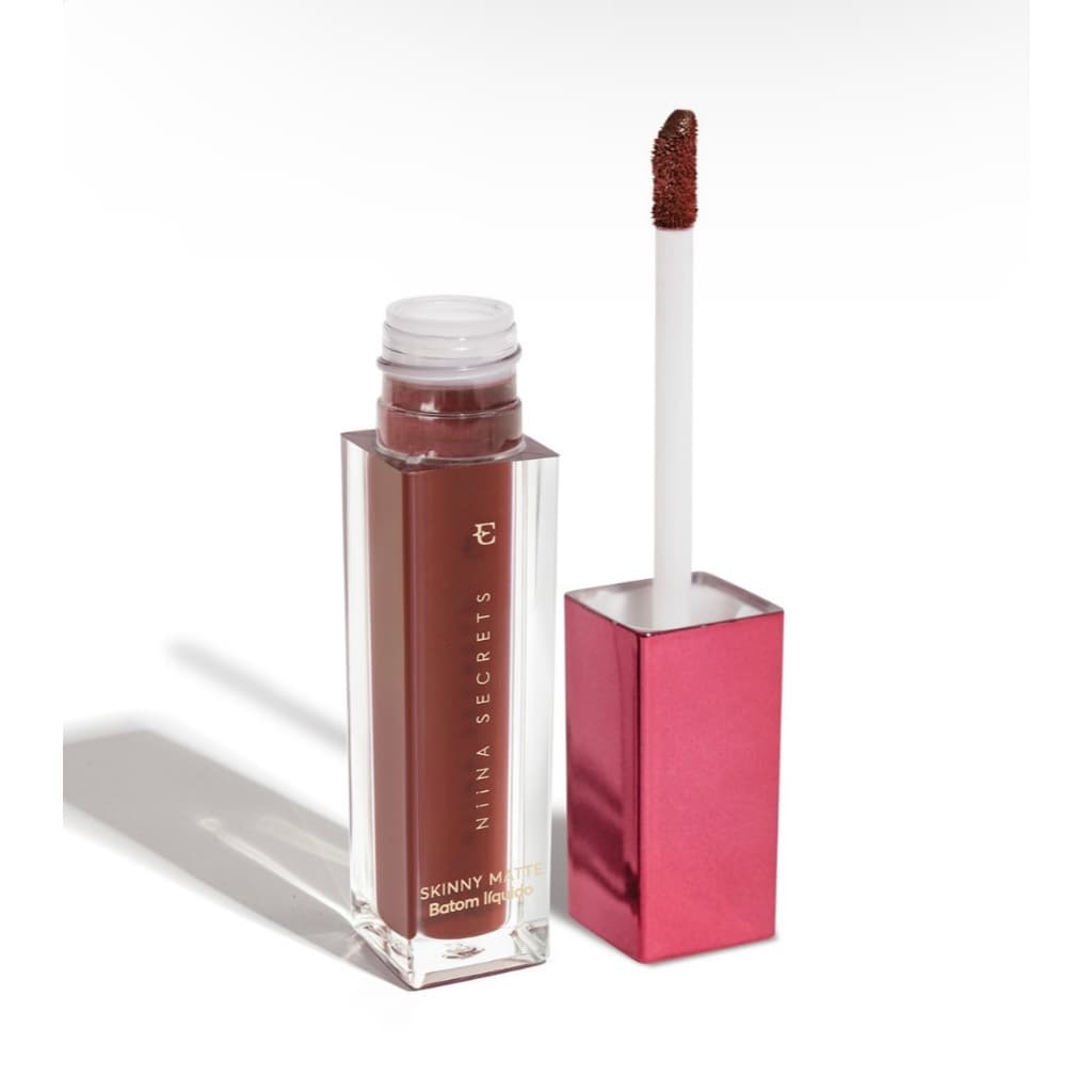 Batom Líquido Castanho Begônia Niina Secrets Skinny Matte 5ml - Eudora