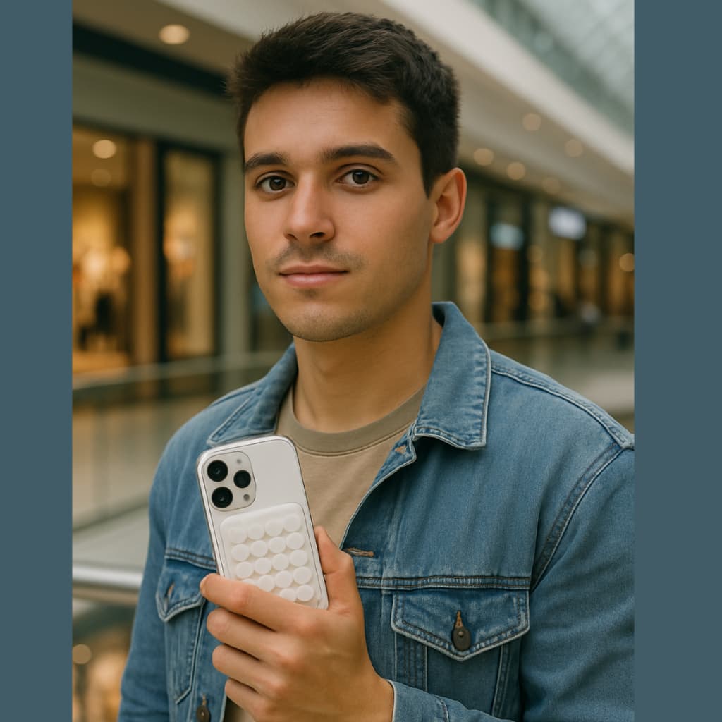 Ventosa Para Celular Moderna Decoração Capinha De Celular Muitas Cores Acessório