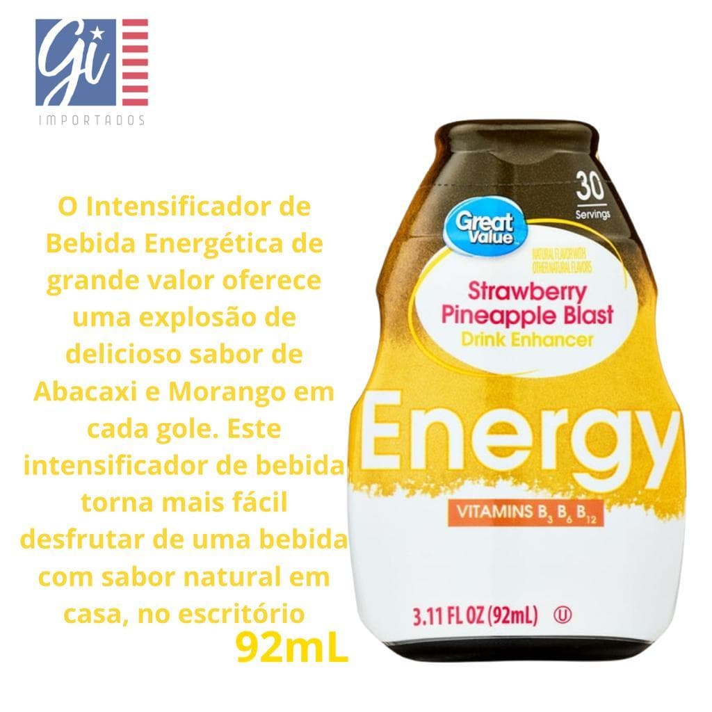 Saborizador de Bebida - 92ml - Strawberry Pineapple Bast Energy