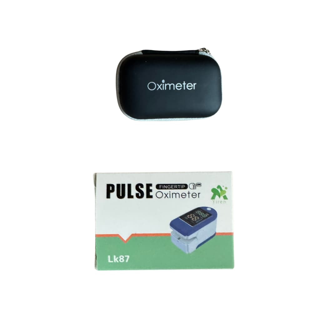 Oximetro de dedo e Case De Oximetro - Kit
