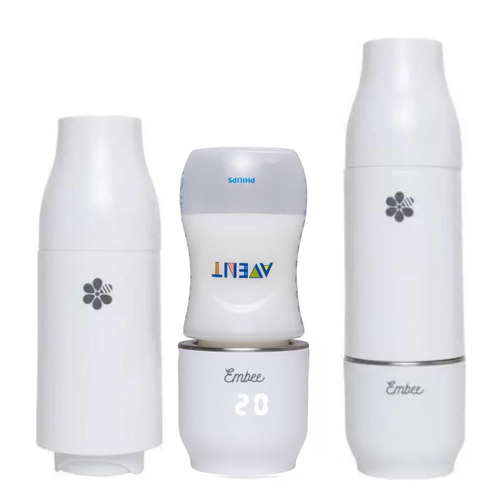 Aquecedor De Mamadeira Bebe Portatil Com Dosador Mantenha a temperatura ideal do leite do seu bebê