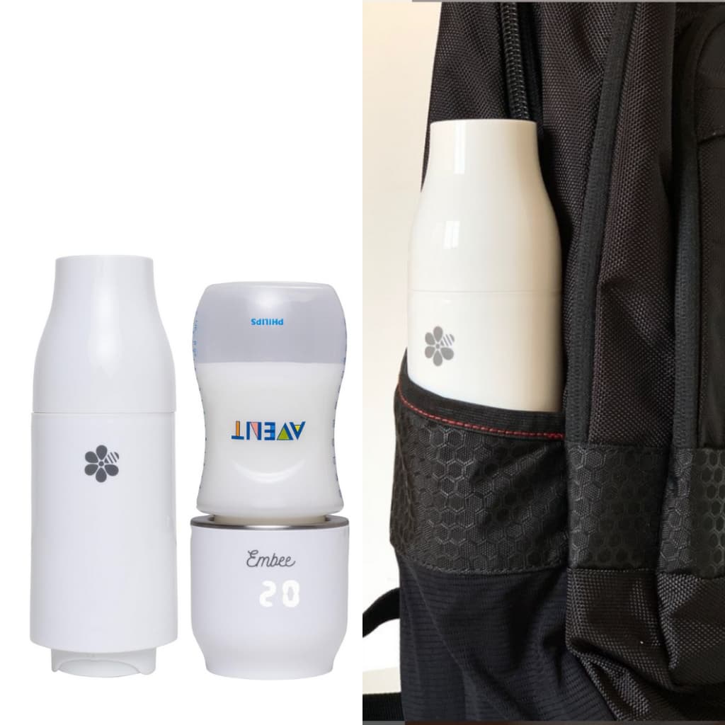 Aquecedor De Mamadeira Bebe Portatil Com Dosador De Formula  Aquecedor para todas as mamadeiras.