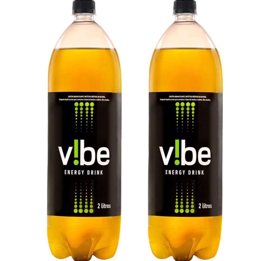 Energético Vibe Energy Drink 2L - Kit C/ 2 Unds