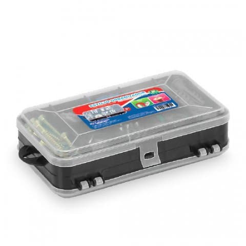 Estojo Organizador Parafuso Ferramentas Multiuso Mini Double Case 8002 7″ Arqplast