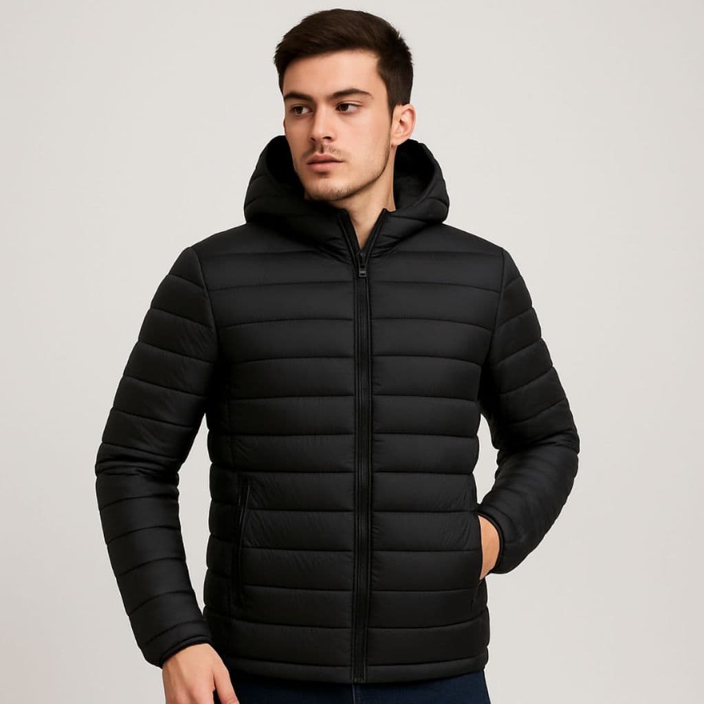 Jaqueta Masculina Gominho Puffer Casaco Corta Vento Bobojaco Inverno DIas Frios Conforto e Qualidad