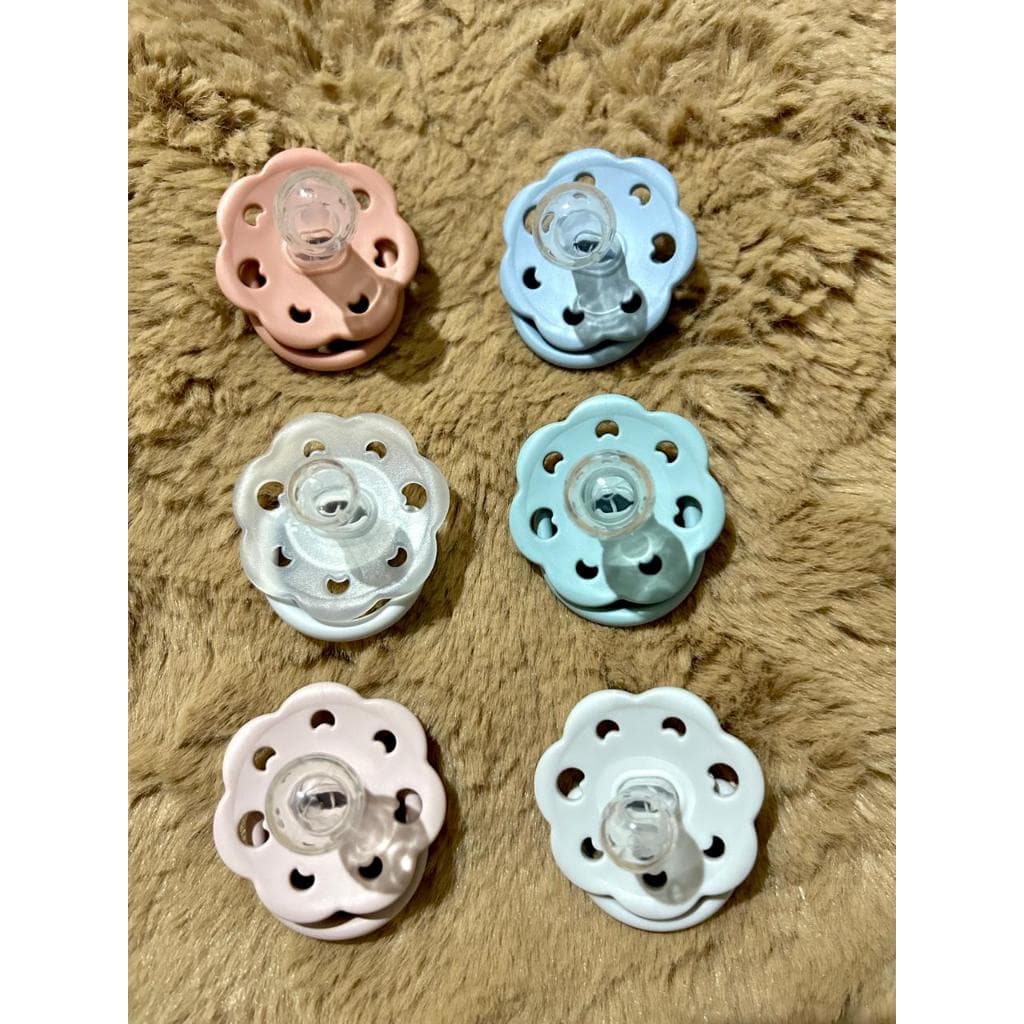 kit com 6  chupetas  cor aleatoria chupetas para bebê reborn, para bebês, recém nascidos, meninas e meninos ,unisex