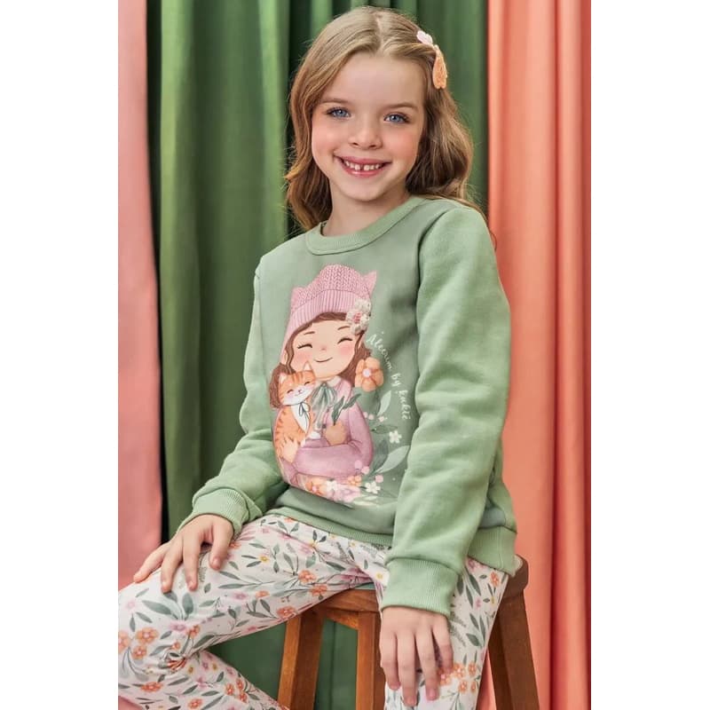 Conjunto Moletom infantil/ conjunto moletom juvenil /conjunto moletom - Kukie