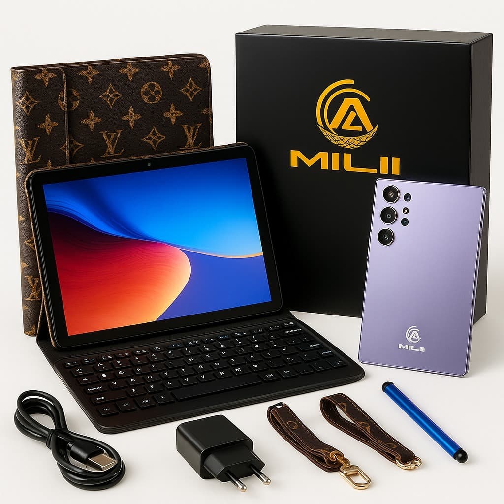Tablet Pc Mil10 6gb Ram 256gb Memória 10 Polegadas Android 13 Milli Chenx