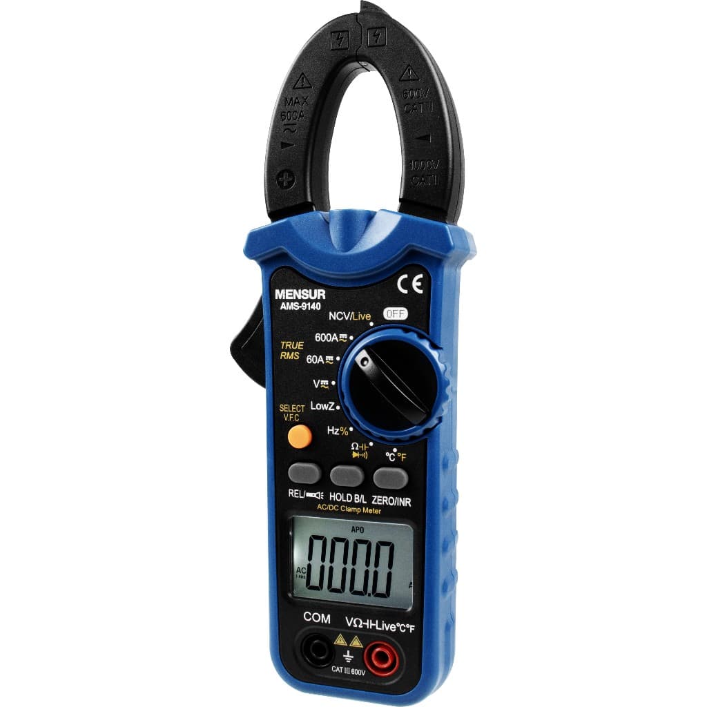 ALICATE AMPERÍMETRO DIGITAL AC/DC MENSUR AMS-9140